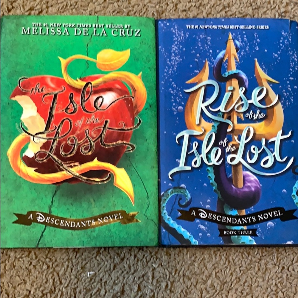 Descendants Isle of the lost book 1 and 3